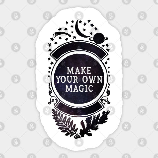 Make Your Own Magic Sticker by FabulouslyFeminist